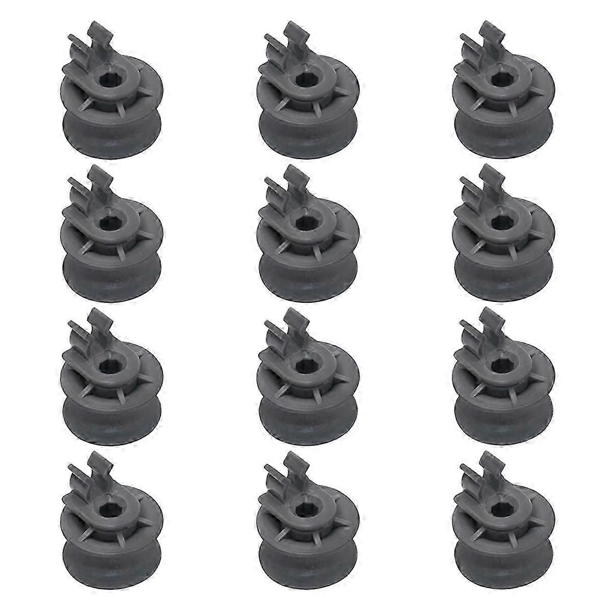 12 Pack 4581dd3002a Upper Dishrack Roller Wheels For Dishwasher Replacement For Dishwasher Ldf6920st