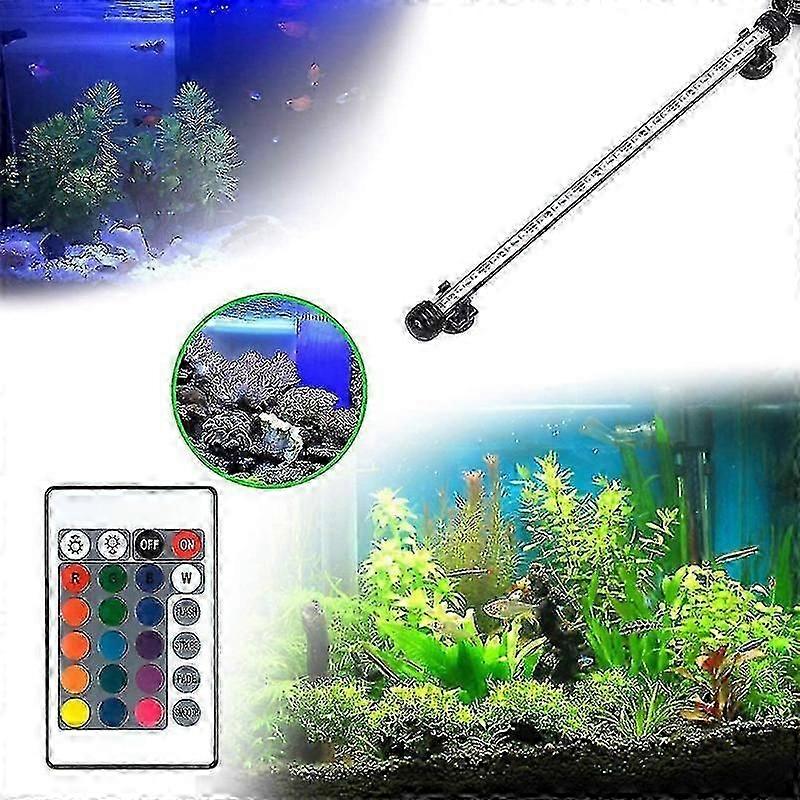 Barsinfi pol Submersible Led Aquarium Lights, With Timer Automatic On/off, EU Plug
