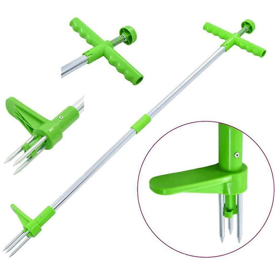 Long Handle Weed Remover Durable Garden Lawn Weeder Outdoor Yard Grass Root Puller Tools
