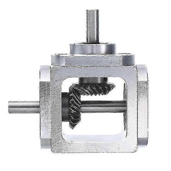 Angle Gearbox 90 Degree Right Angle Bevel Gearbox 1:1 Single Output Shaft 1 Module