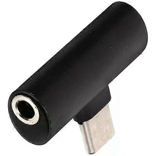 2-in-1 Type-C Headphone Adapter, Aux to USB Earphone Adapter for Type-C Devices, Charging & Audio Function