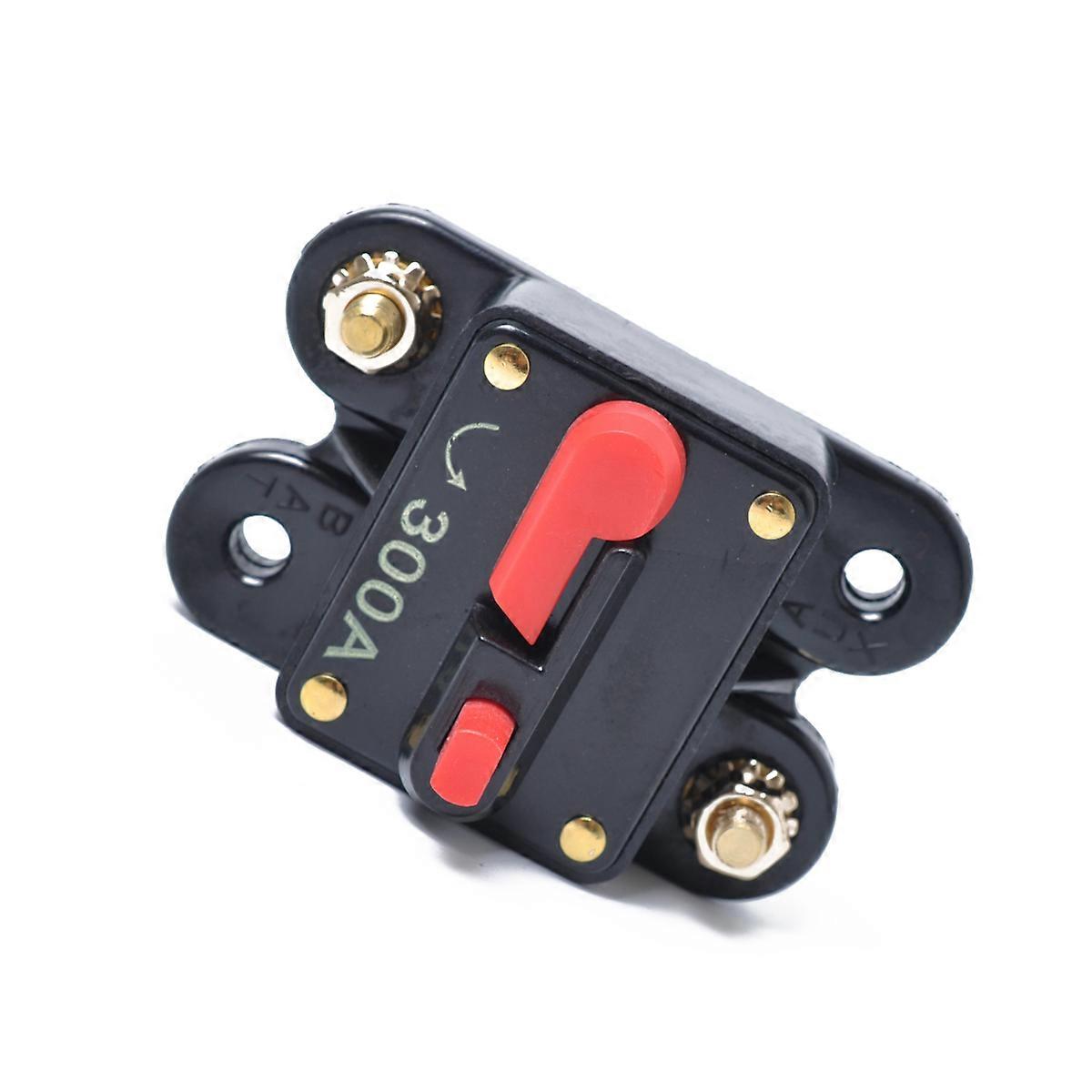 High Tech 300 Amp Circuit Breaker Designed For Panel Mounting In Boat And Bike Applications 1Pcs 8.00x5.10x4.00cm With Overload Protection Function