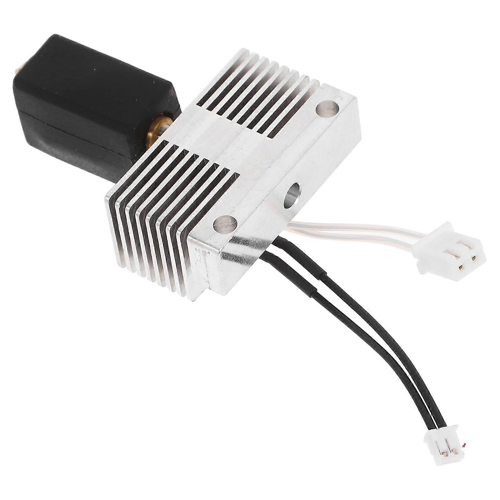Extruder Heating Block Ceramic Hotend Kit for 3D Printer Users Extended Lifespan 5.20X3.60X1.60CM 1Set