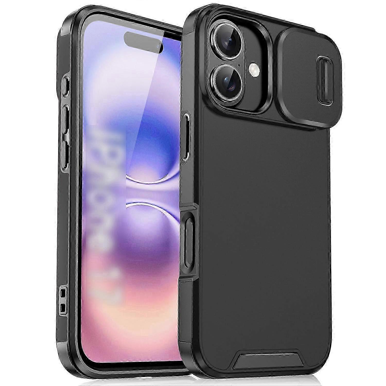 Sliding Camshield TPU + PC Phone Case