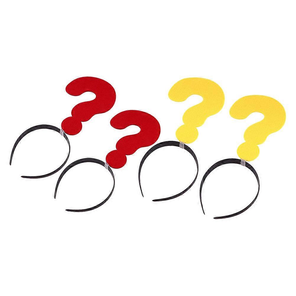 Funny Headband Prop With Unique Question For Photography Enthusiasts And Event Celebrations 8Pcs