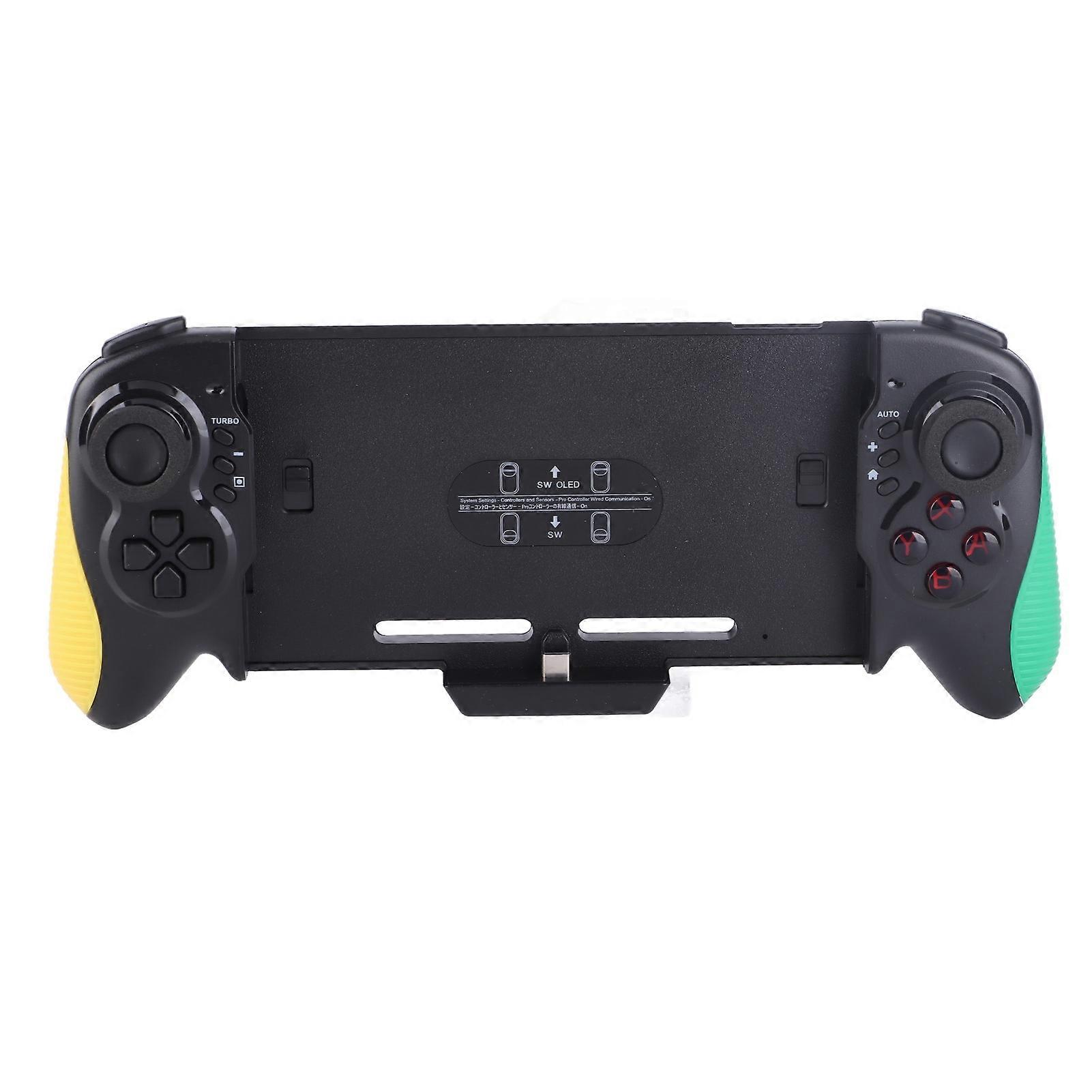 Wireless Ergonomic Controller for Switch with Six-Axis Gyroscope and Dual Motor Vibration