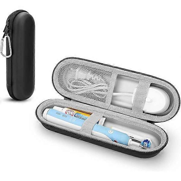 Electric toothbrush outer shell can store accessories, travel case.