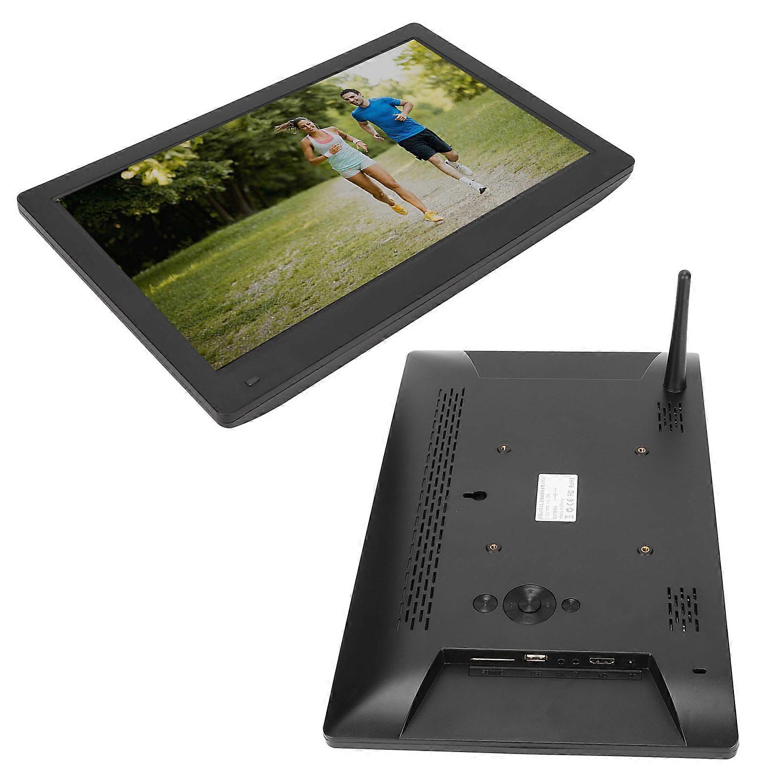 15.6 Inch IPS Digital Photo Frame 1920x1080 Black UK Plug