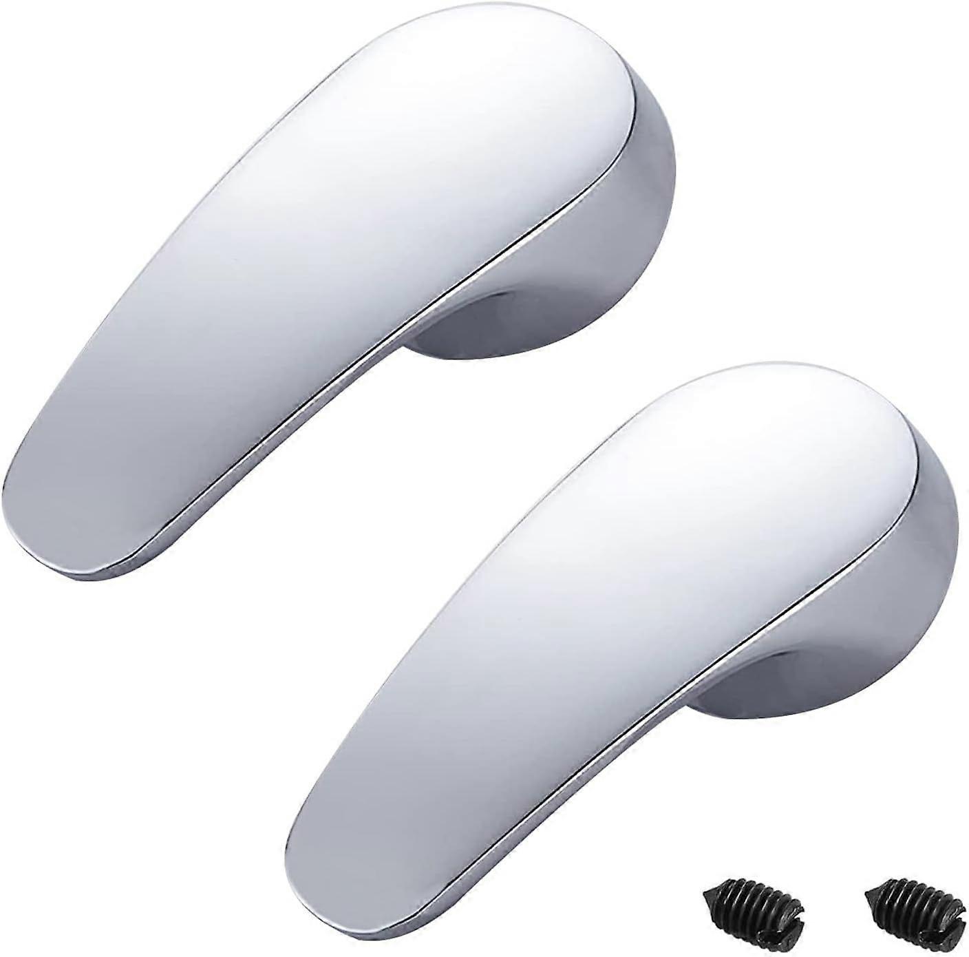 Pcs Faucet Handle, Alloy Faucet Handle Lever 12448mm Faucet Handle Lever Replacement for Kitchen, Bathroom, Sink