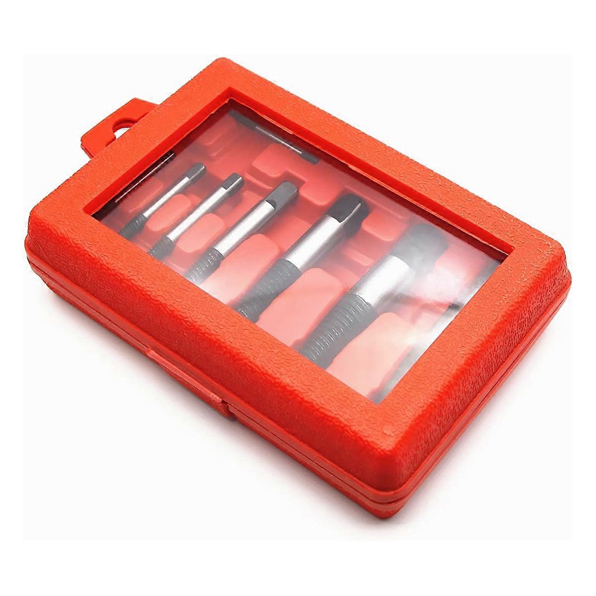 8Pcs Screw Extractor Set, Screw Broken Extractor Kit, Bolt Water Pipe Remover Tool Set