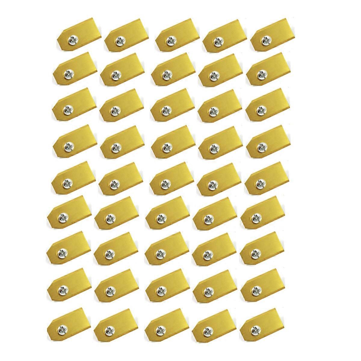 45 Pcs Lawn Mower Cutting Blades 0.7 mm for Gold