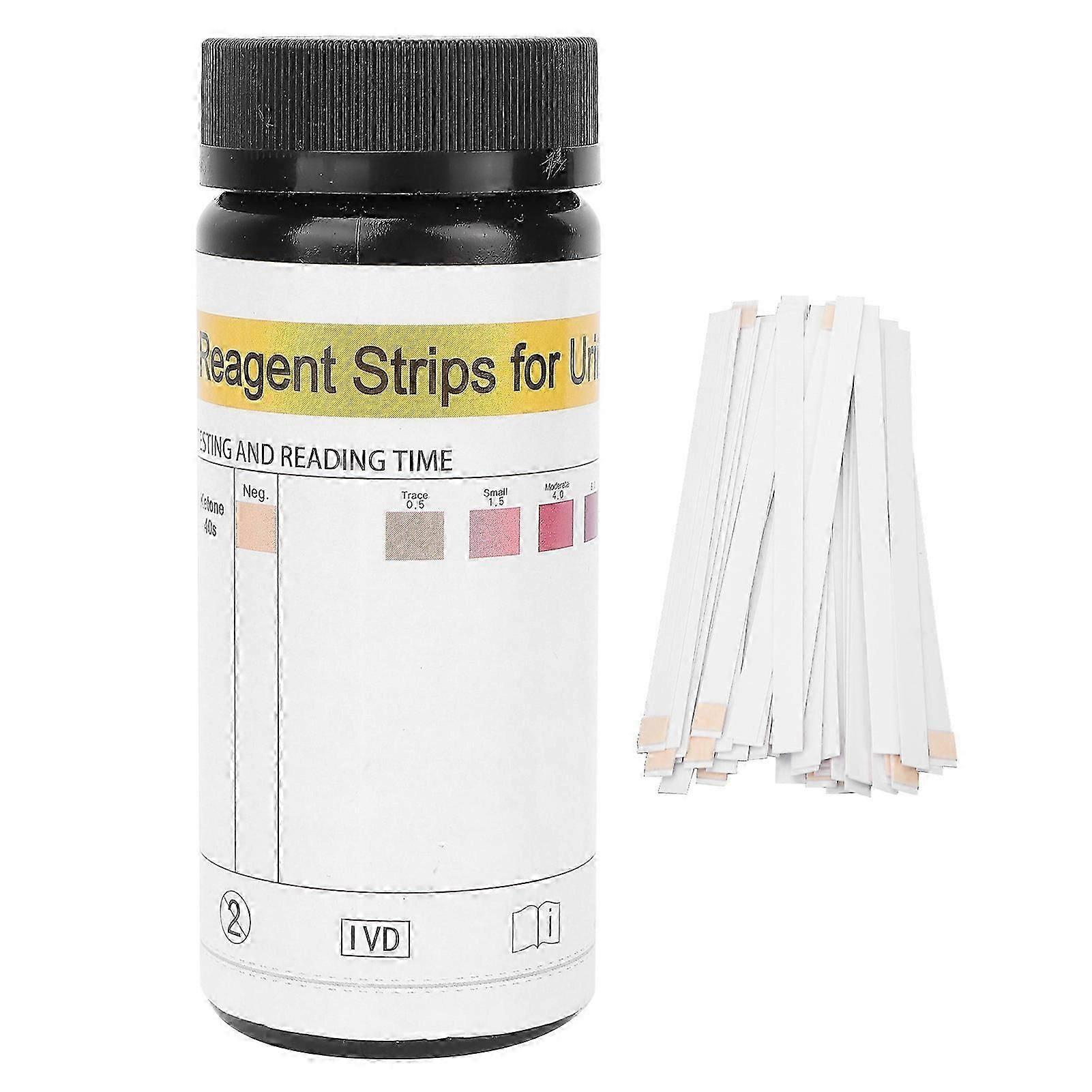 50pcs Keton Urin Teststreifen genaue Ketone Level Measure Home Urinanalyse Teststreifen