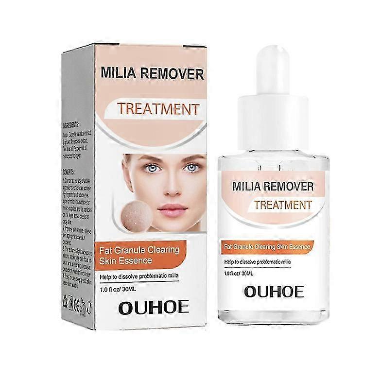 suitable for Milia Remover - Dissolve & Reduce Milia, Whitehead, Sebaceous Hyperplasia - 30ml-jc