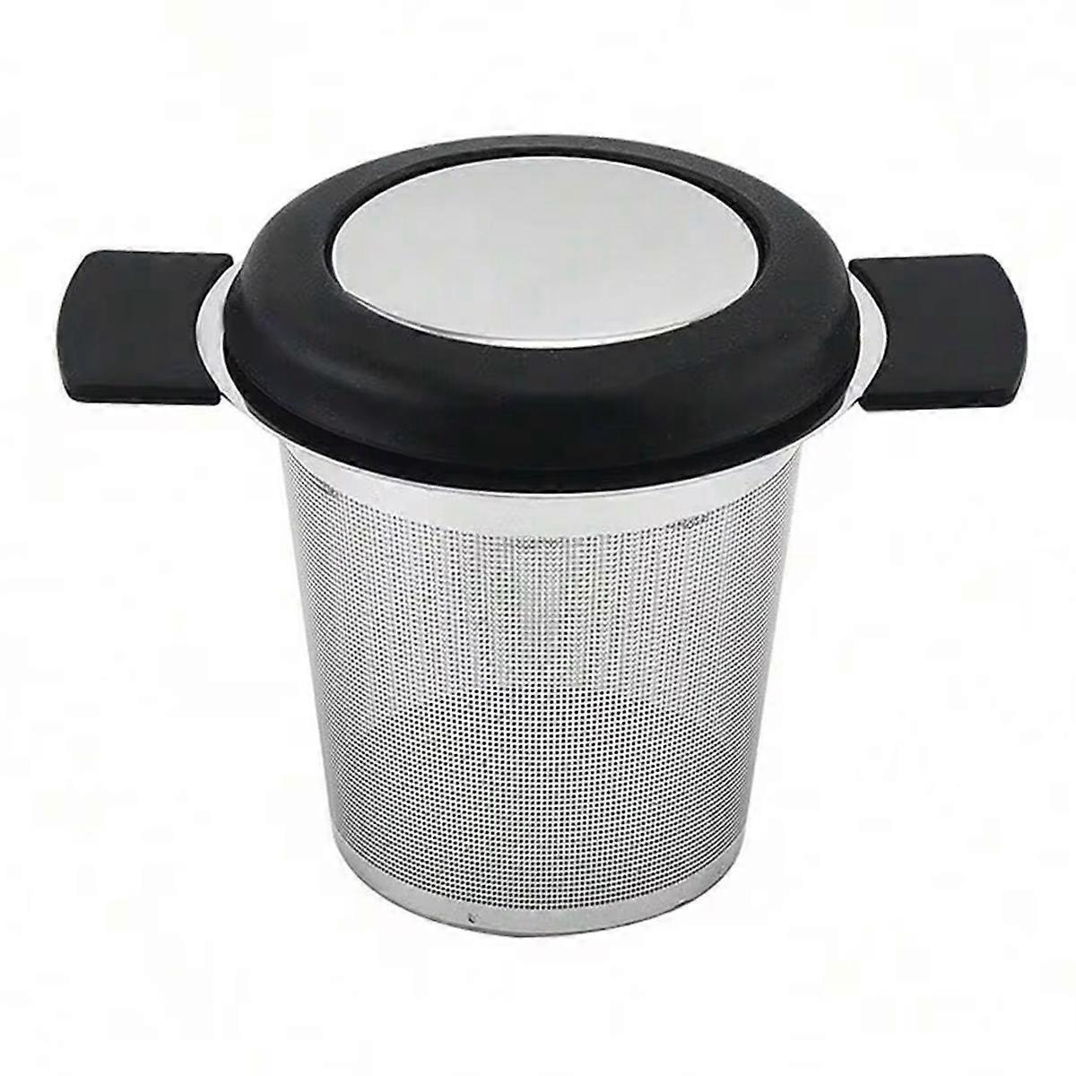 Stainless Steel Tea Infuser with Handle, Fine Mesh Tea Diffuser for Loose Tea, Easy to Hang on Teapots & Mugs