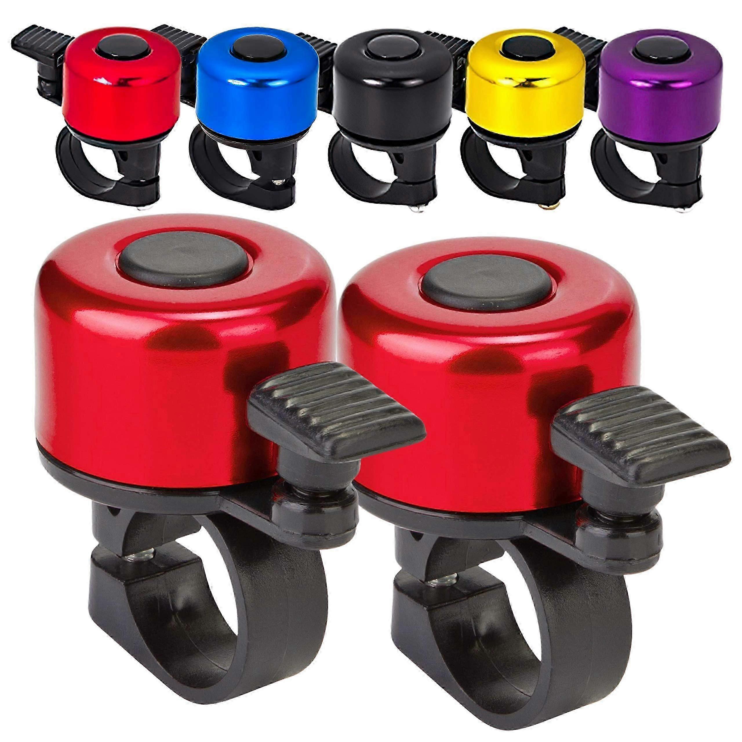 Bike Bell, Bicycle Bell Loud Crisp Clear Sound for Road Mountain Bike Ring Bell A Unisex Bike Bell for Kids Adults