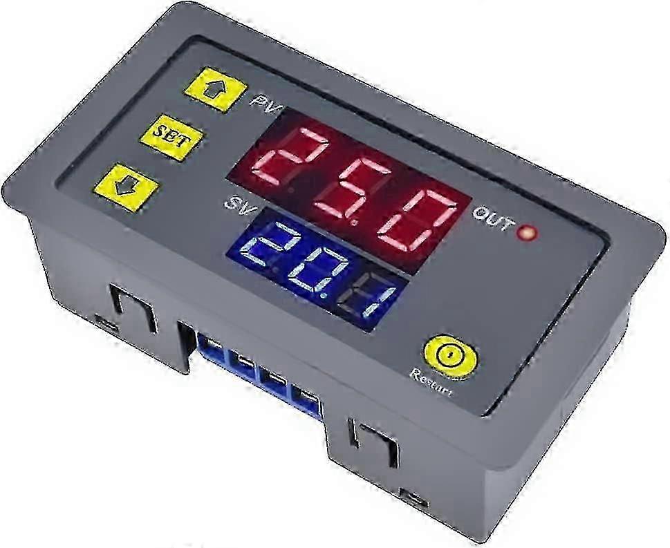 12v 时间继电器 12 伏定时器继电器户外 10a 数字尾部继电器可调礼品 (PrettyJ)