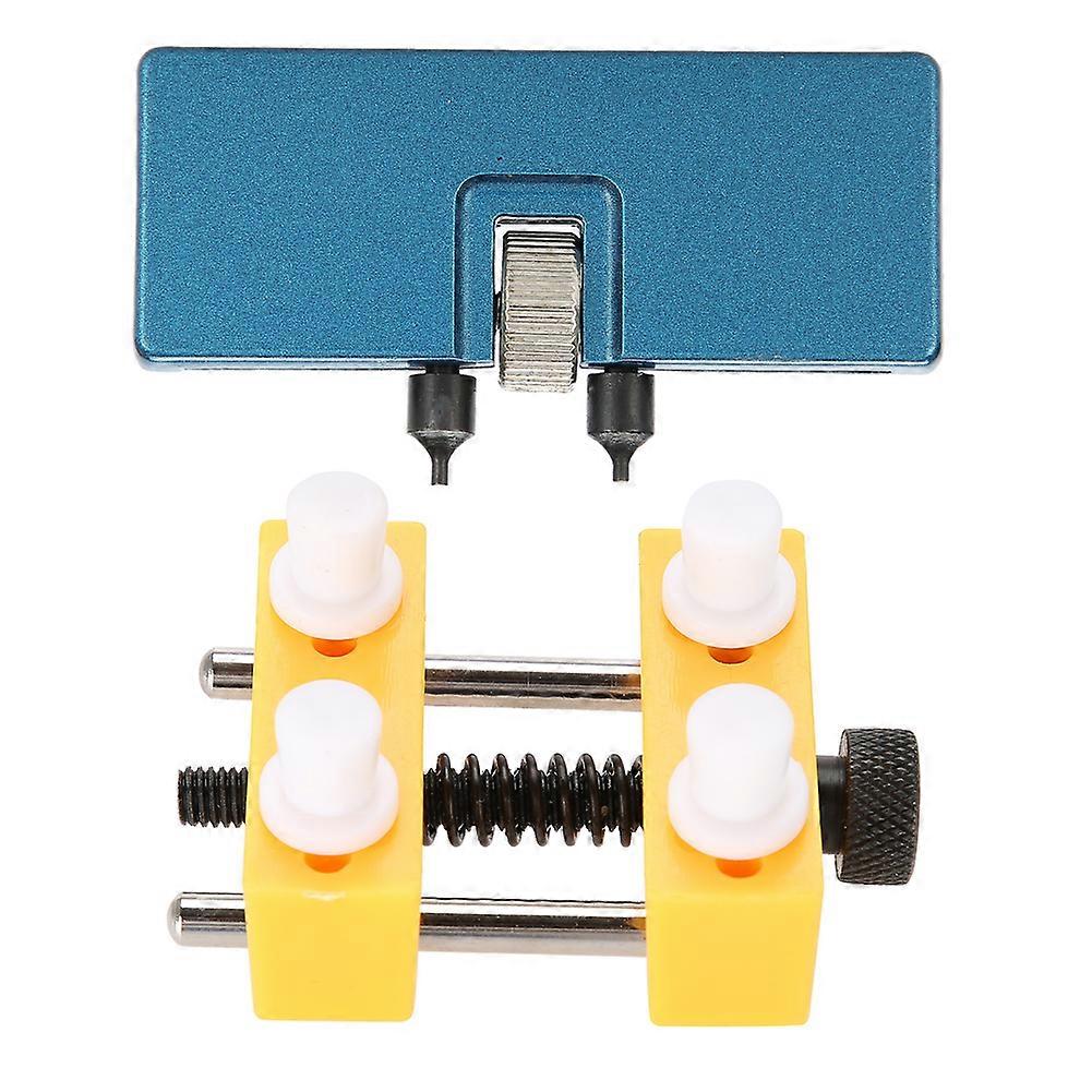 Professional Watch Repair Tool Kit, Watch Back Case Opener with Fixing Base