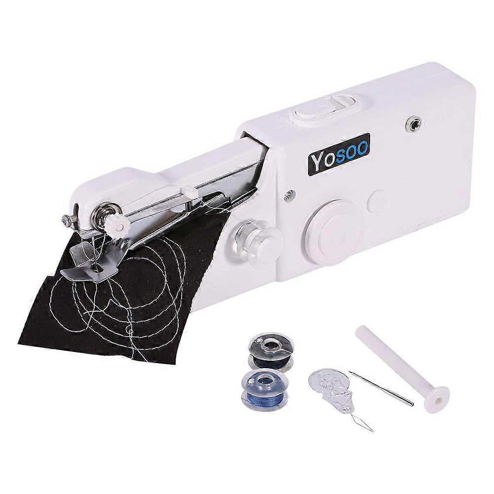 Home Travel Mini Portable Cordless Handheld Multifunctional Single Stitch Sewing Machine