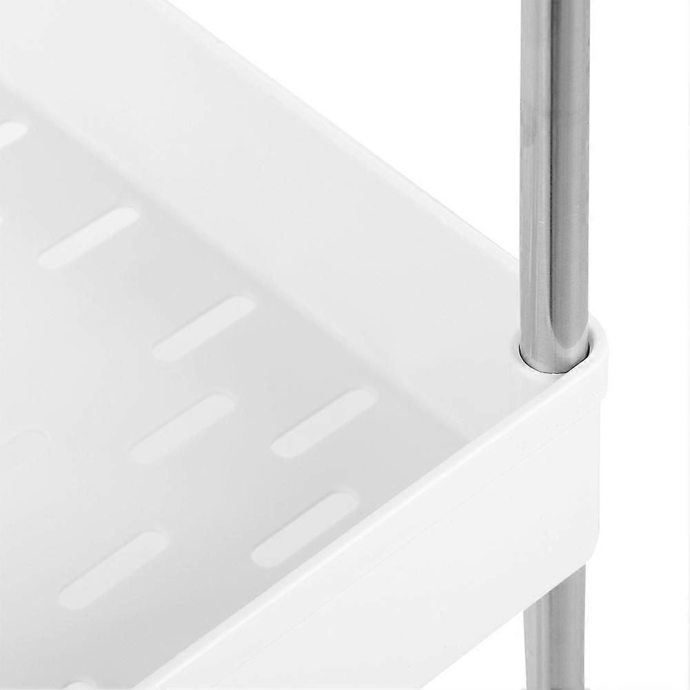 Gap Model White 3 Layer Movable Storage Rack 40x12.5x60cm Organizer
