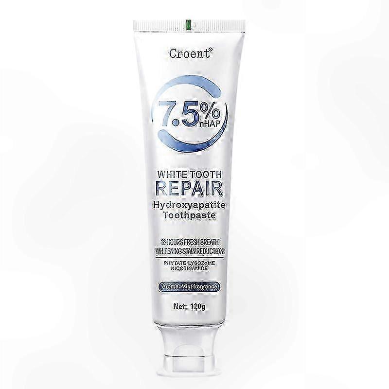 Hydroxyapatite Toothpaste for Sensitive Teeth, Fluoride-Free Formula with Advanced Enamel Protection and Gentle Care