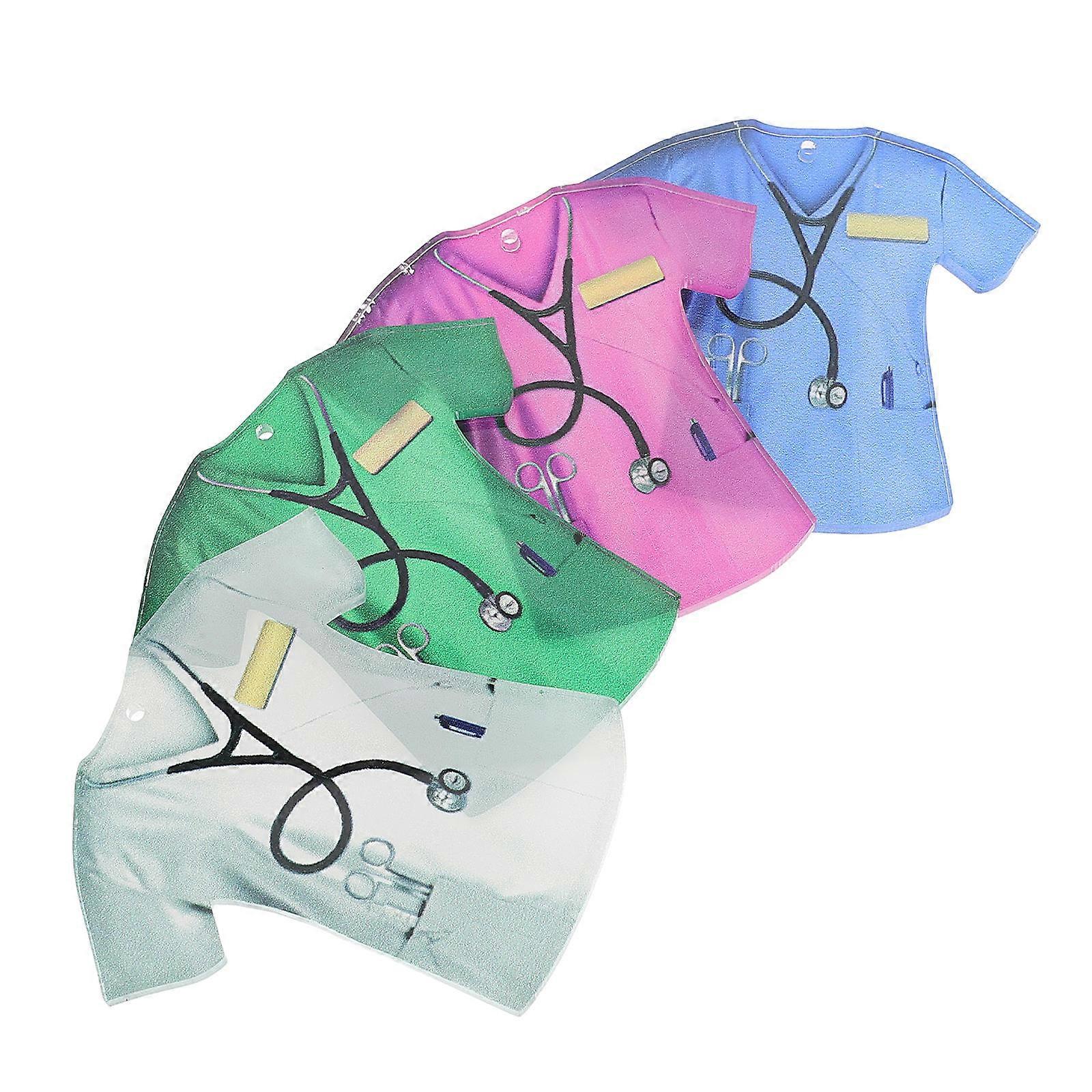 Keychain Pendant Fun Hospital Present for Nurses 8Pcs Set