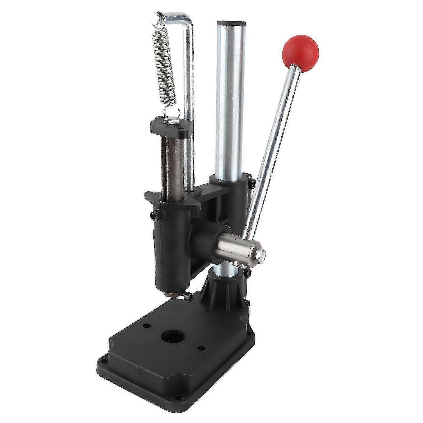 Small Manual Press Punching Machine Leather Hole Press Puncher Die Cutting Machine Punch Tool for DIY Leather Craft Punching Holes with Drill Chu