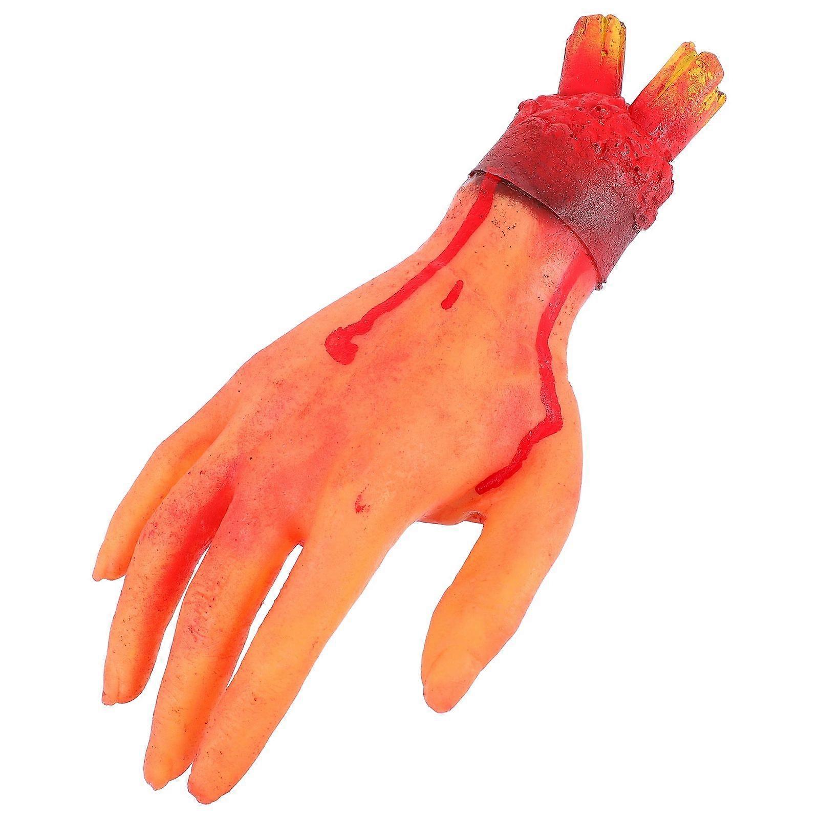 Halloween Supplies Simulating Hand Props for Decoration 1Pcs