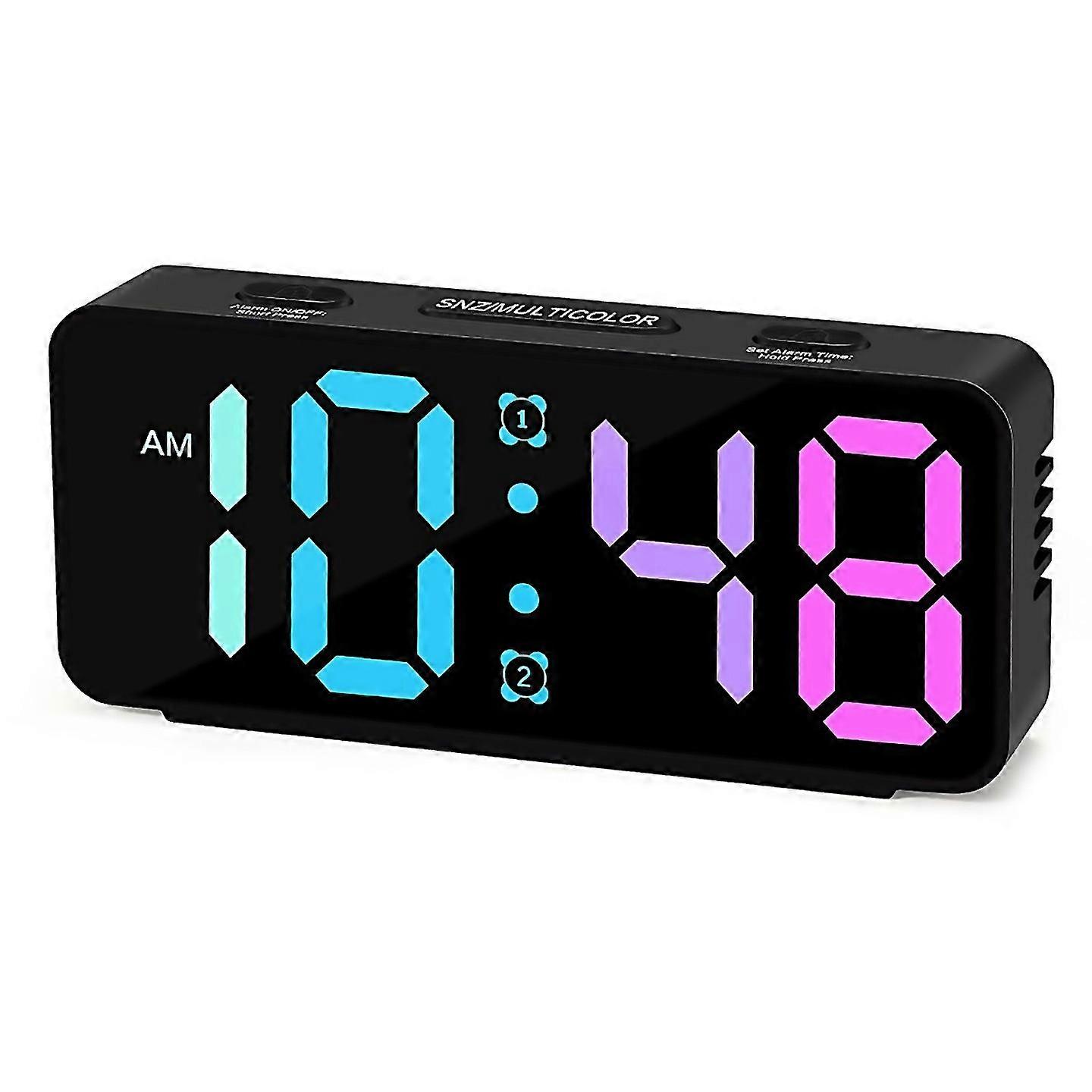 For Small Loud Alarm Clock For Heavy Sleepers Adults