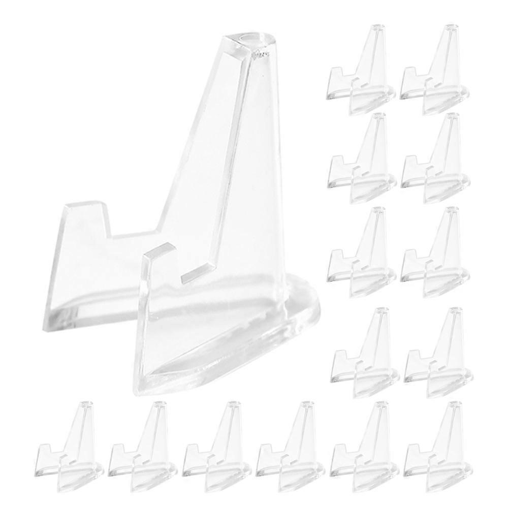 Transparent Coin Display Stand for Collectible Storage 60Pcs Plastic Rack