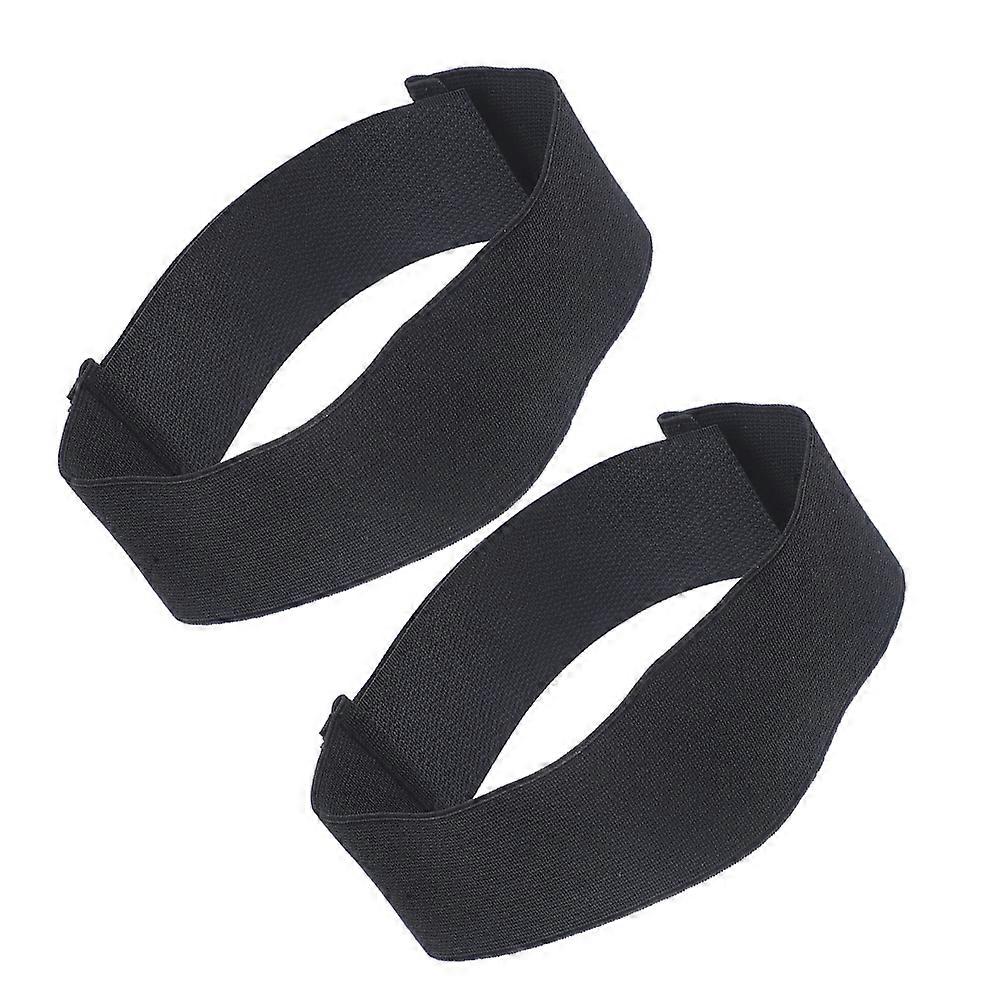 Elastic Shin Guards Adjustable Straps for Hockey and Soccer Sports 8Pcs Set