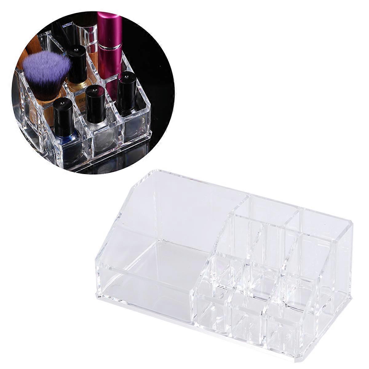Makeup Tool Box Drawer Type Acrylic Storage Solution 17*9.5*6.5cm For Desktop Organization 1Set