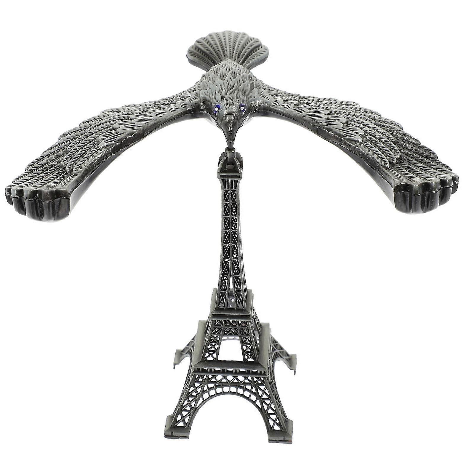 Balance Eagle Ornament 3Pcs Decorative Alloy Craft For Home Decor Featuring Rustic Style And Small Size 12X11X6.5CM