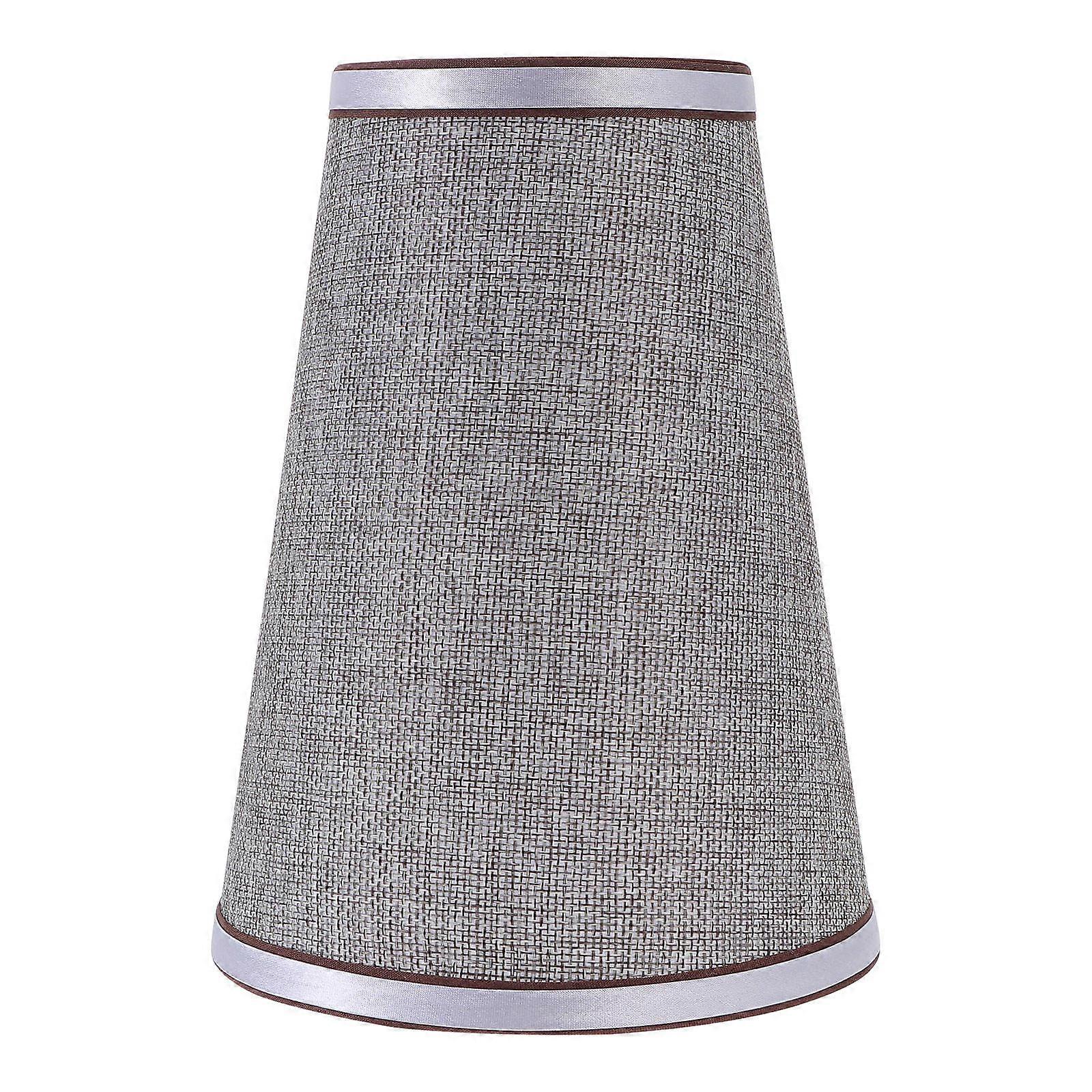 Cloth E14 Lamp Shades for Protection 3Pcs Grey Durable Covers