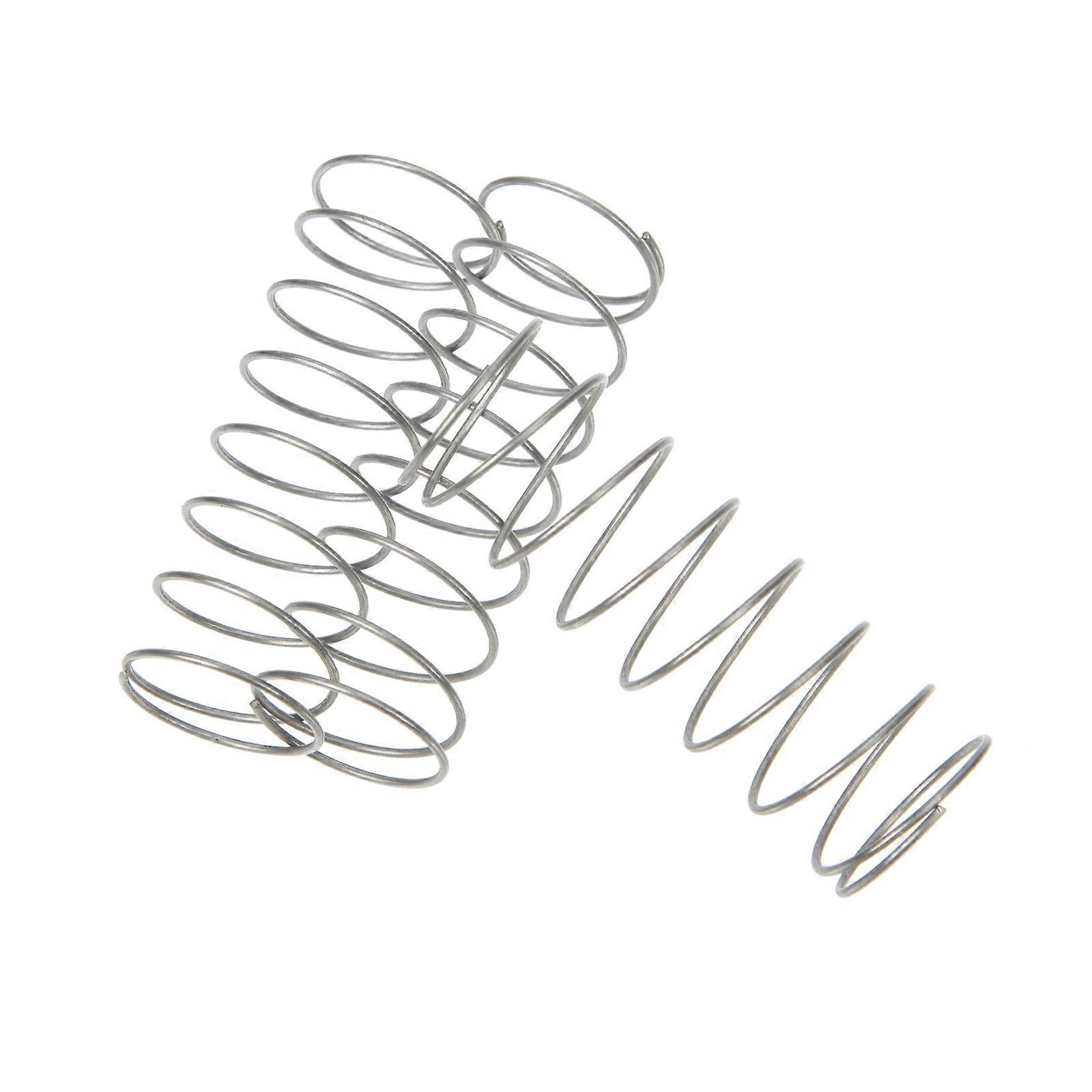 Trumpet Button Springs Silver for Trumpet Use Replacement 15Pcs Set