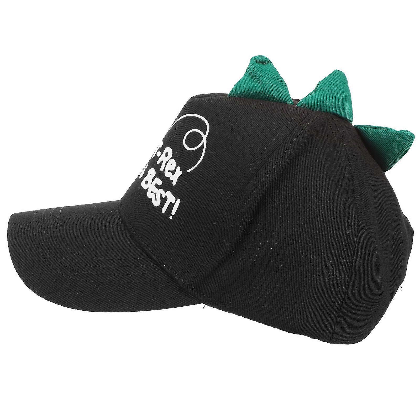 Outdoor Baseball Hat for Kids Breathable Dinosaur Pattern