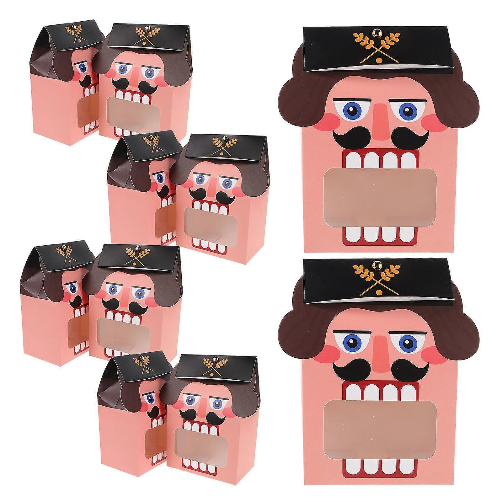 Paper Treat Box for Wedding Candy Packaging 30Pcs Clear Window Design