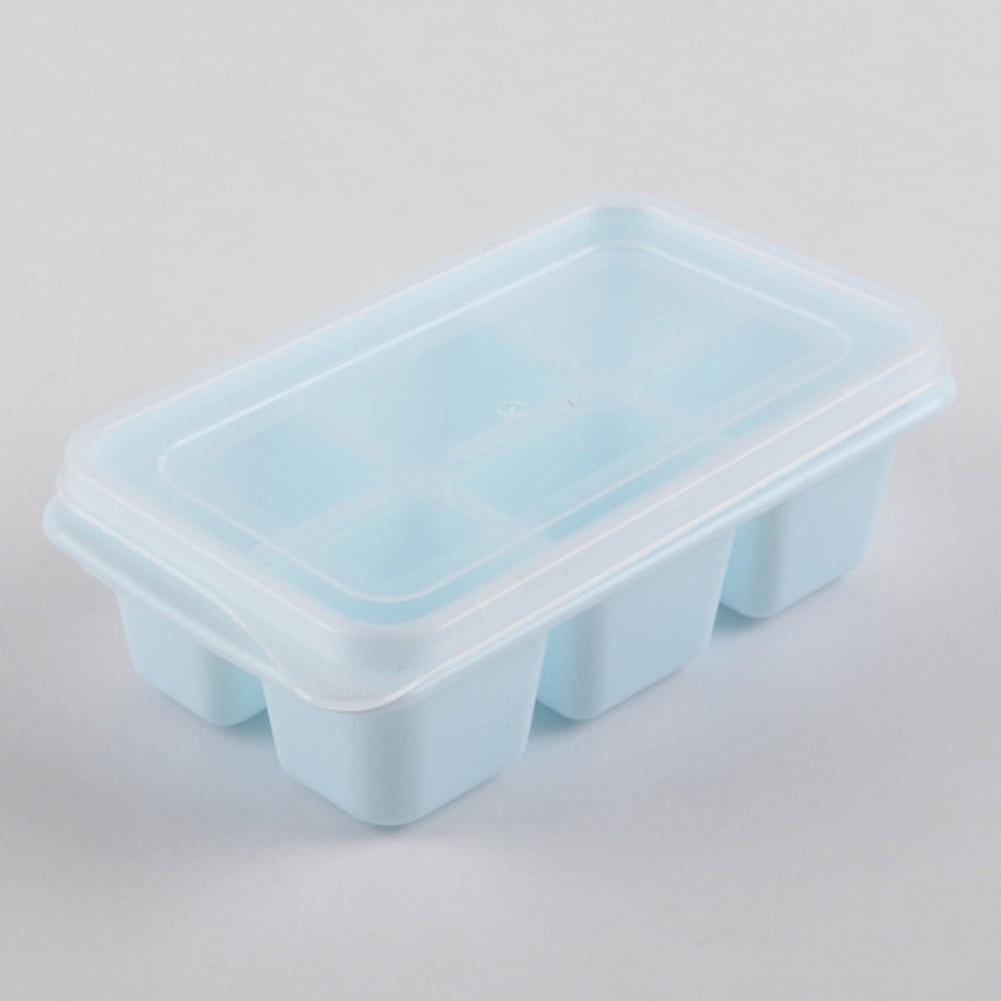 KERISTY Refrigerator Ice Cube mold Homemade ice cube box with ice blocks