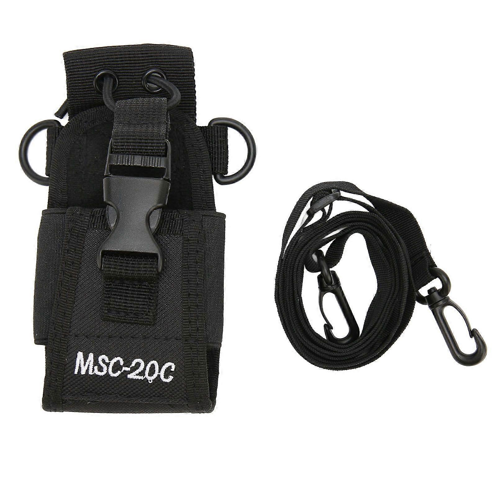 Walkie-Talkie-Halterung, leicht, tragbar, universell, Nylon, Funktasche für 2-Wege-Radio MSC 20C