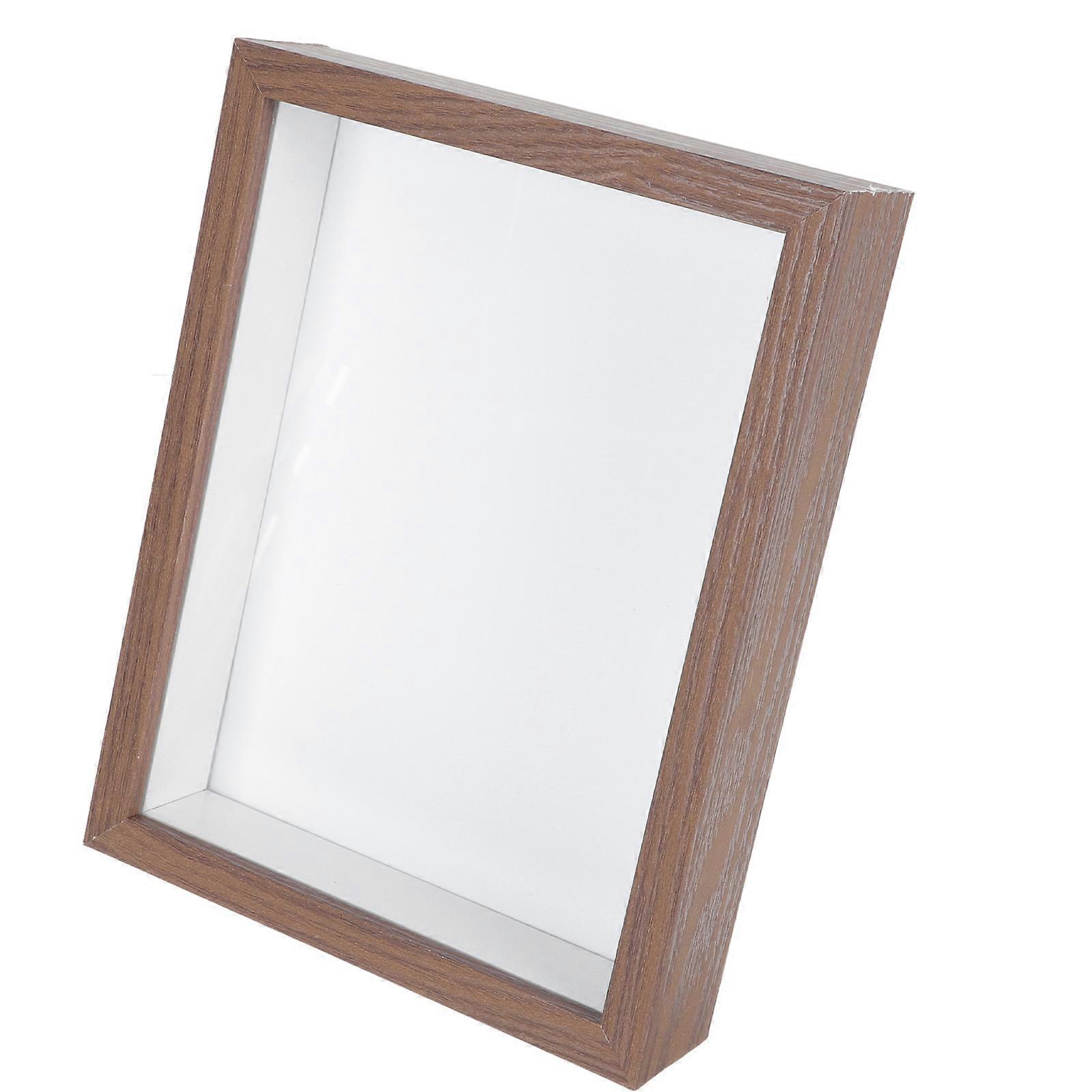 Decorative DIY Photo Frame for Specimen Display with 3Pcs Wooden Frames