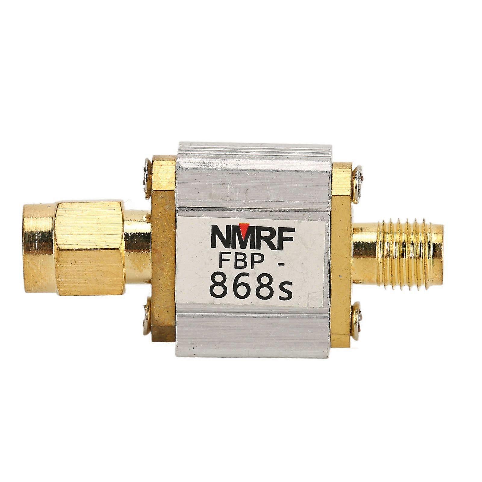 868MHz Bandpass Filter Professional 24K Gold Plated Structure 4MHz Bandwidth SAW Bandpass Filter for Remote Control