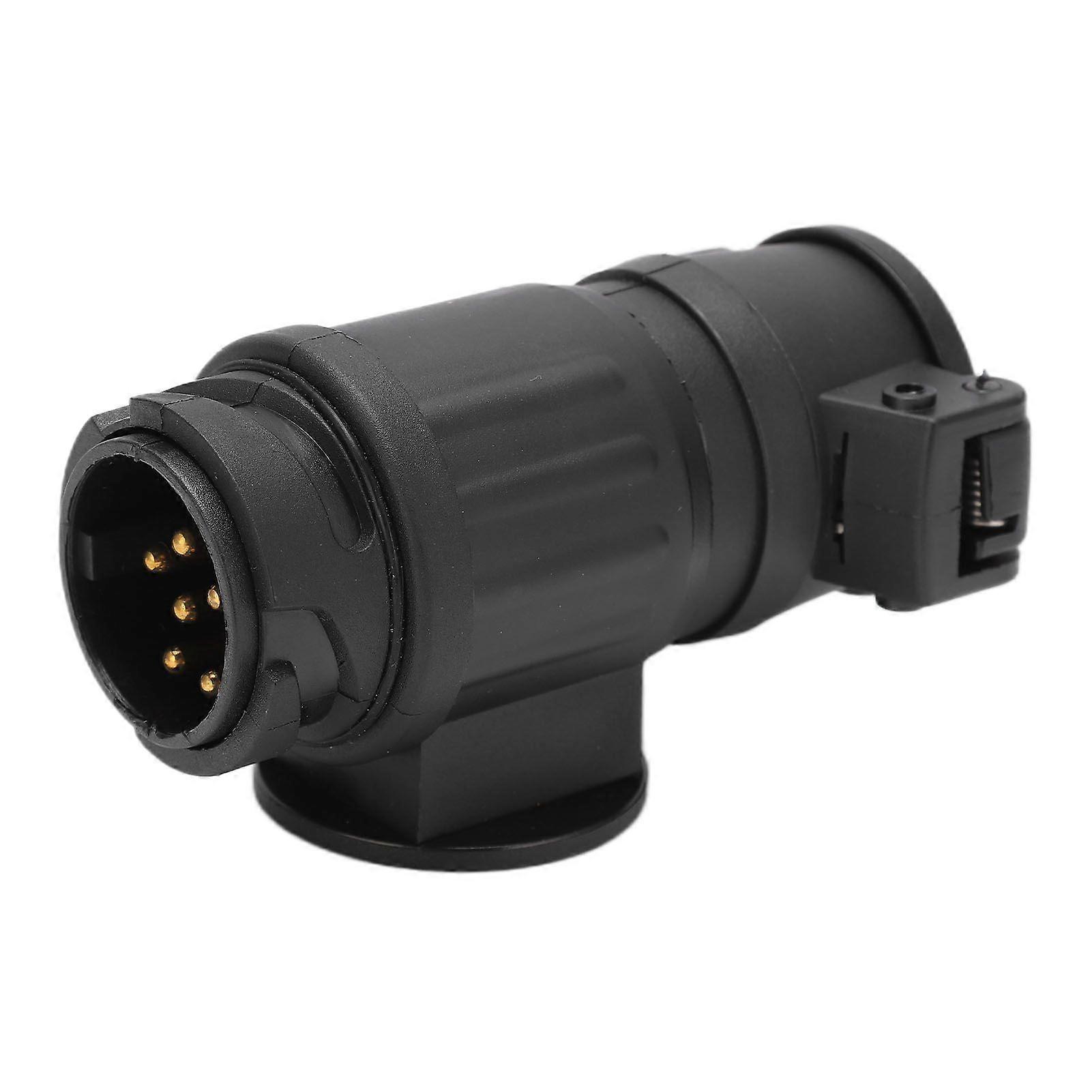 13 Pin to 7 Pin Trailer Connector Adapter Heavy Duty Waterproof for RV Camper Ship