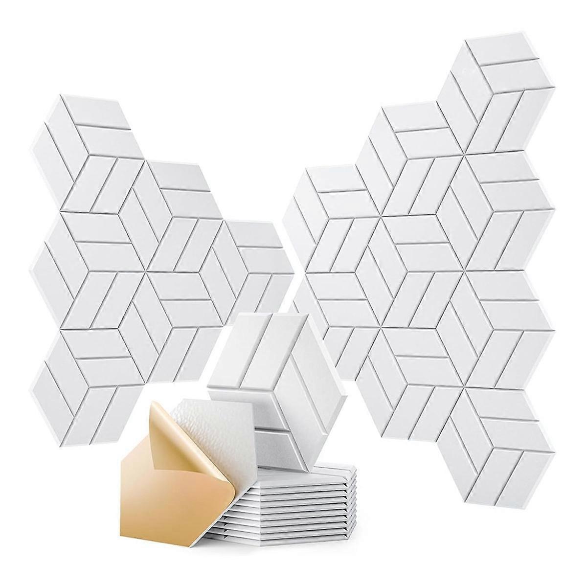 22Pcs Self-Adhesive Acoustic Panels,Sound Panels for Home Studio C