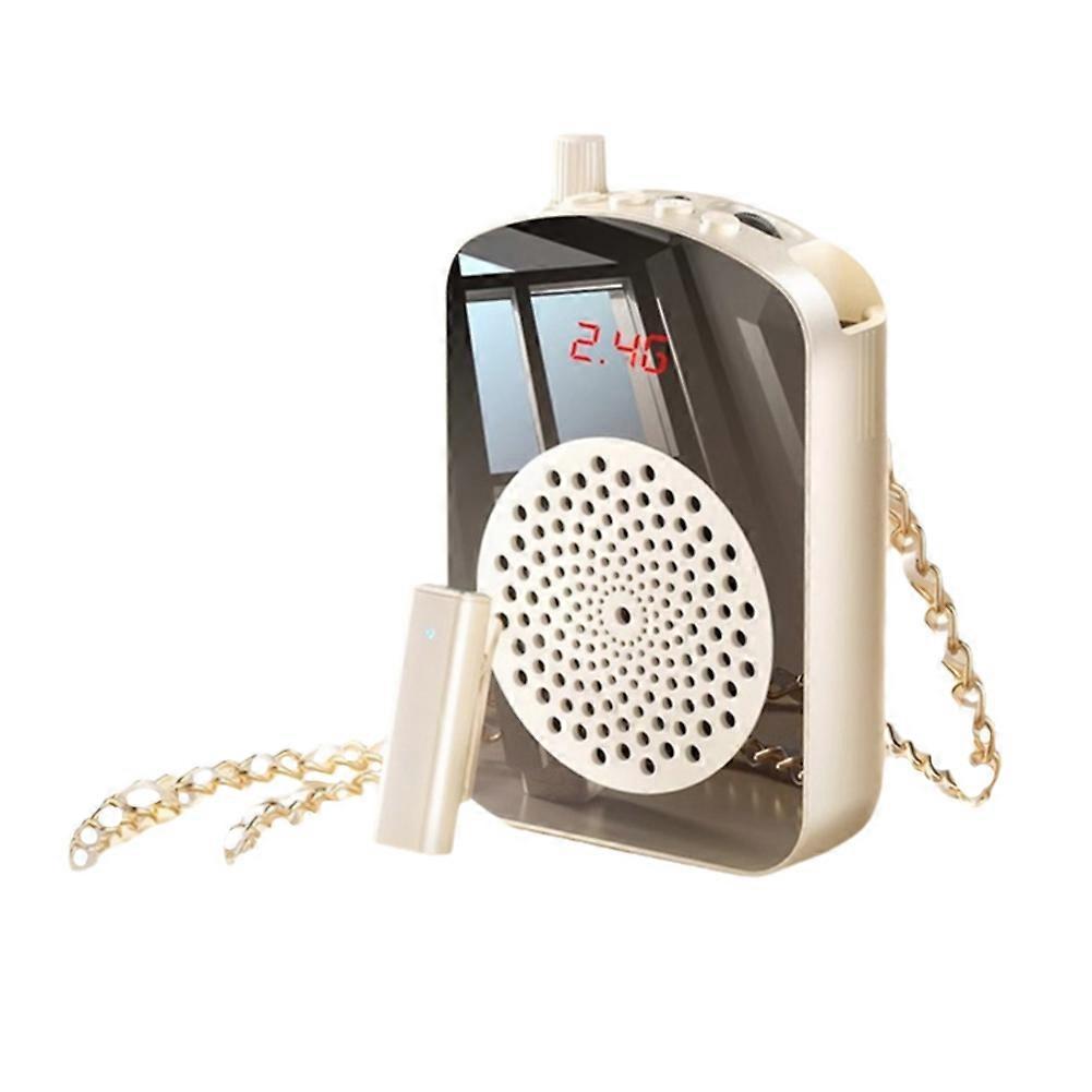 Voice Amplifier Wireless with Lavalier Microphone,Portable Voice Amplifier with Laple Mic Speaker,fo