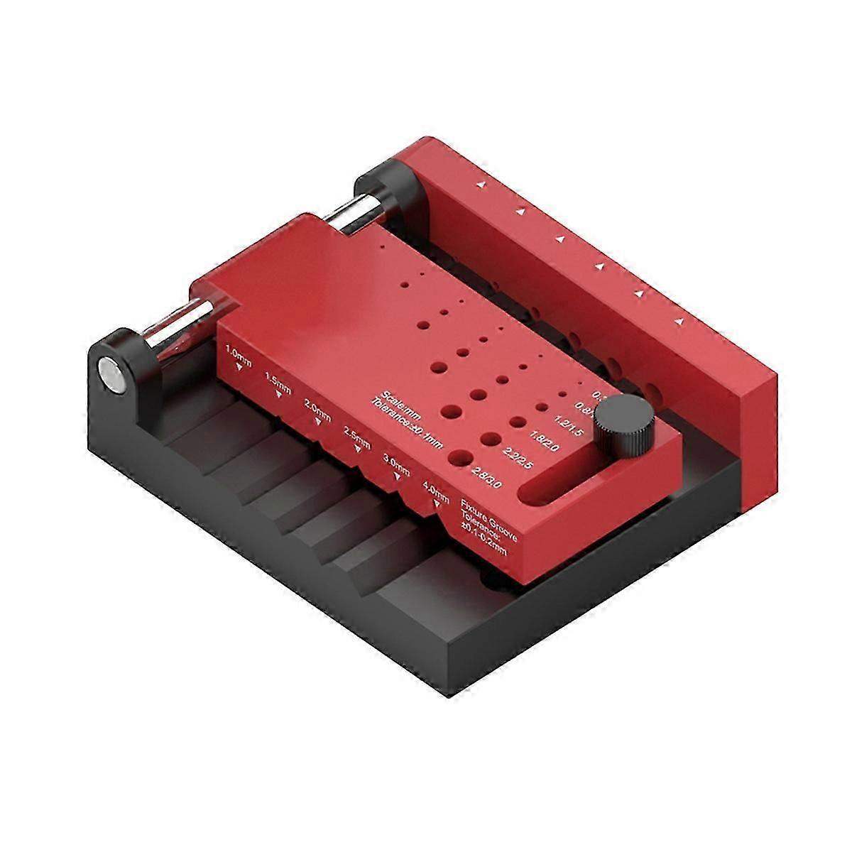 Model Borehole Positioner Locator Model Tool Round Rod Center Drilling Fixture Hobby Making Accessor