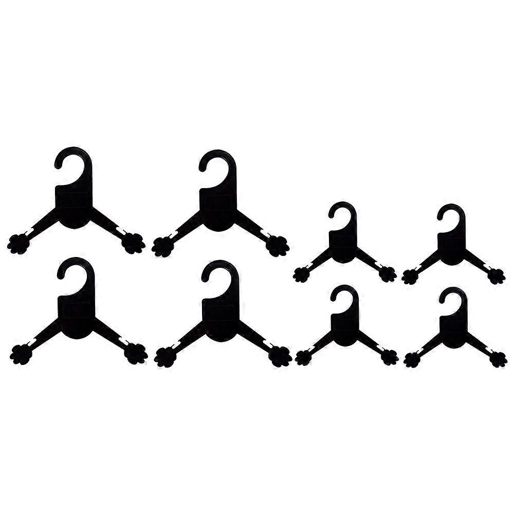 Dog Clothes Hangers Small Plastic Hanger for Pet Drying 16Pcs Set