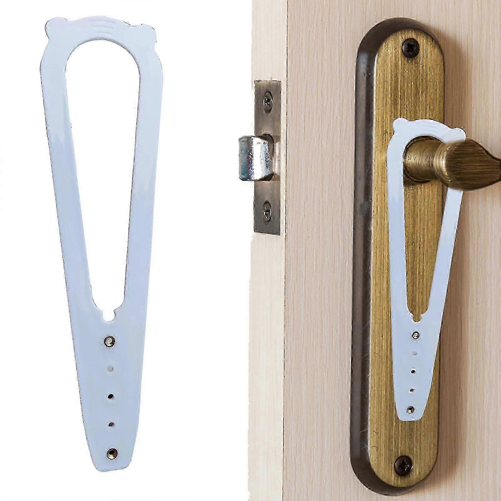 1pcs Cat Door Holder Latch, Flex Latch Strap, Child And Dog Proof Door Lock, Let's Cats In And Keeps Dogs Out