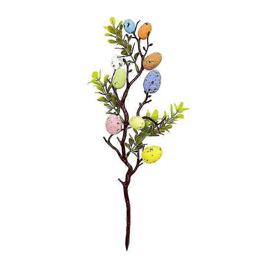 25-26 3 Easter Egg Branch Decoration for Spring Home Ornaments
