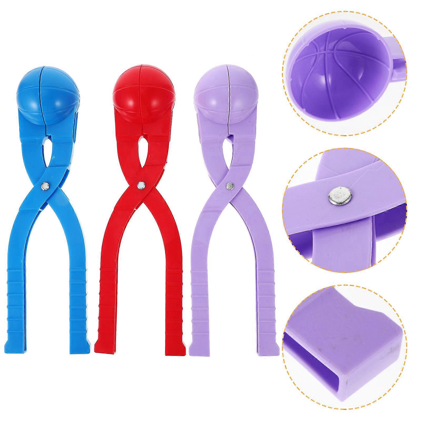 Children Maker Tools 3Pcs Assorted For Winter Outdoor Playing With Snow Toys