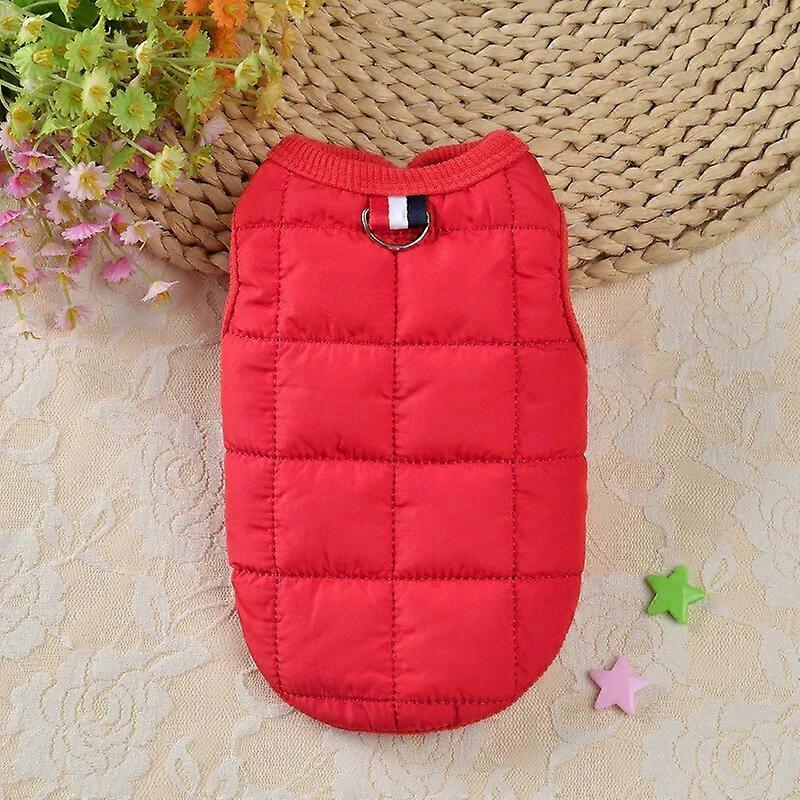 Winter Small Dog Padded Coat,Pet Warm Windproof Clothes,Puppy Chihuahua Jacket