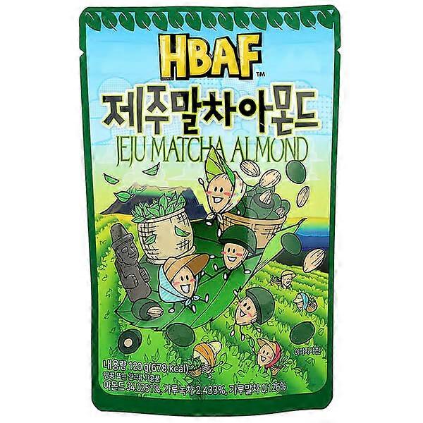 HBAF, Jeju Matcha Almendra, 120 g